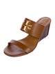 Tory Burch Leather Slides