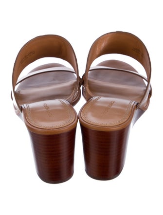 Tory Burch Leather Slides