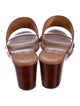 Tory Burch Leather Slides