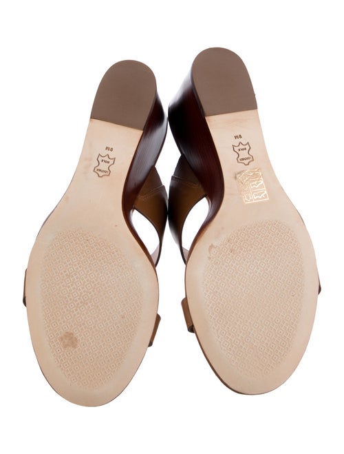 Tory Burch Leather Slides