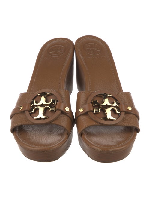 Tory Burch Leather Slides