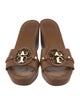Tory Burch Leather Slides