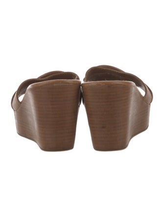 Tory Burch Leather Slides