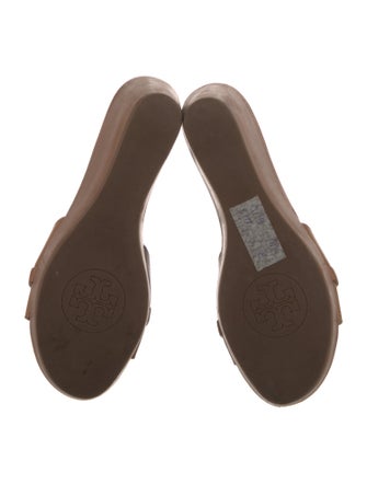 Tory Burch Leather Slides