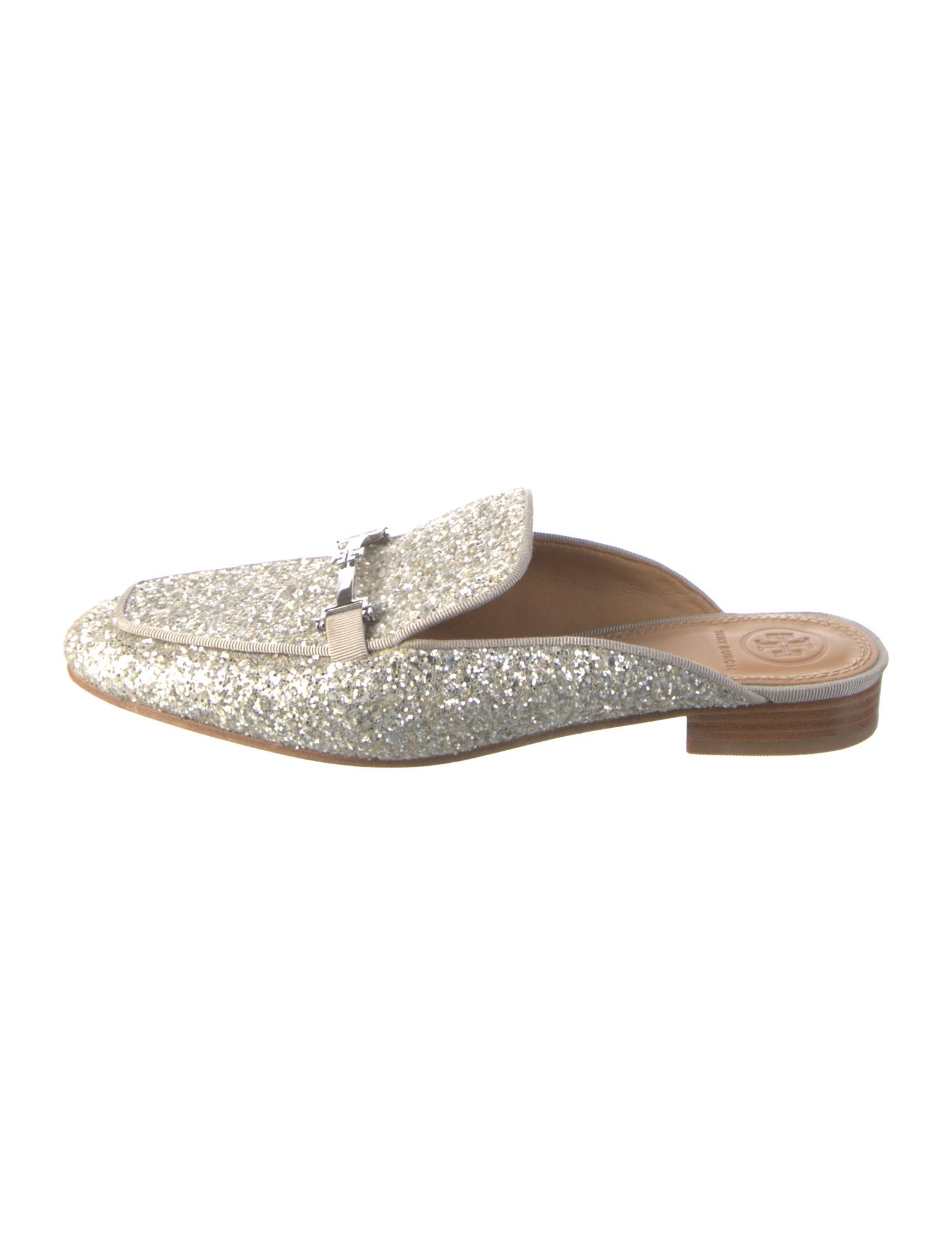 Tory Burch Glitter Glitter Accents Mules