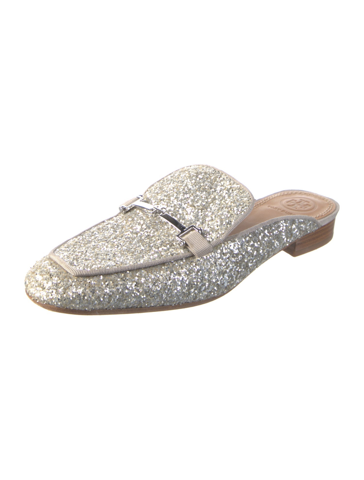 Tory Burch Glitter Glitter Accents Mules