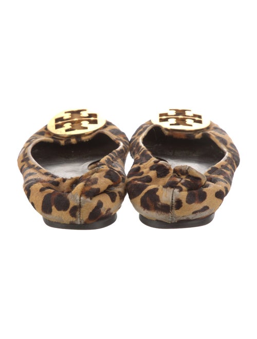 Tory Burch Ponyhair Animal Print Ballet Flats
