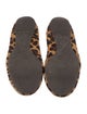 Tory Burch Ponyhair Animal Print Ballet Flats