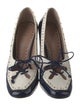 Tory Burch Patent Leather Studded Accents Pumps