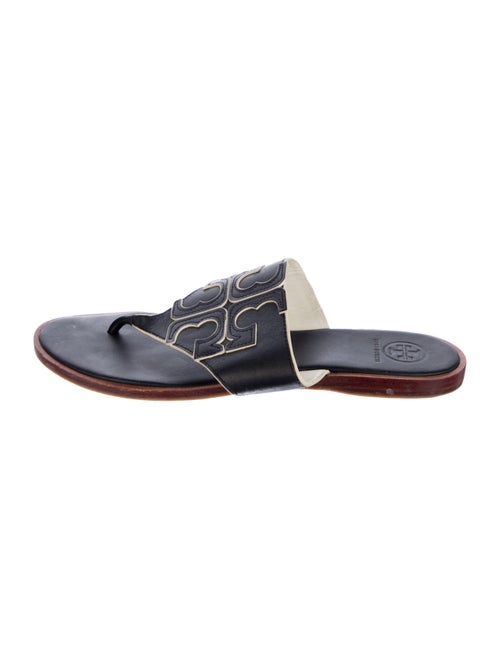 Tory Burch Leather Slides