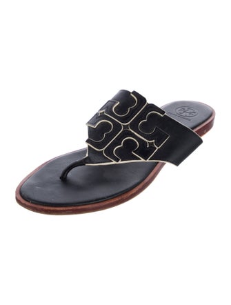Tory Burch Leather Slides