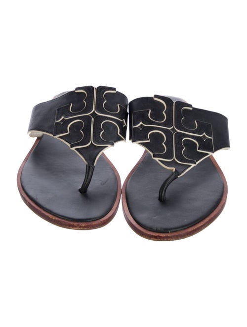 Tory Burch Leather Slides