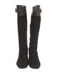 Tory Burch Suede Riding Boots