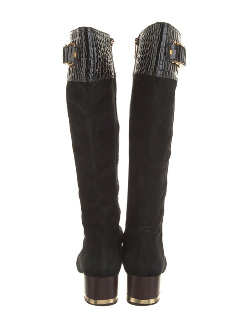 Tory Burch Suede Riding Boots