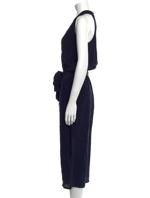 Tory Burch Silk V-Neck Jumpsuit