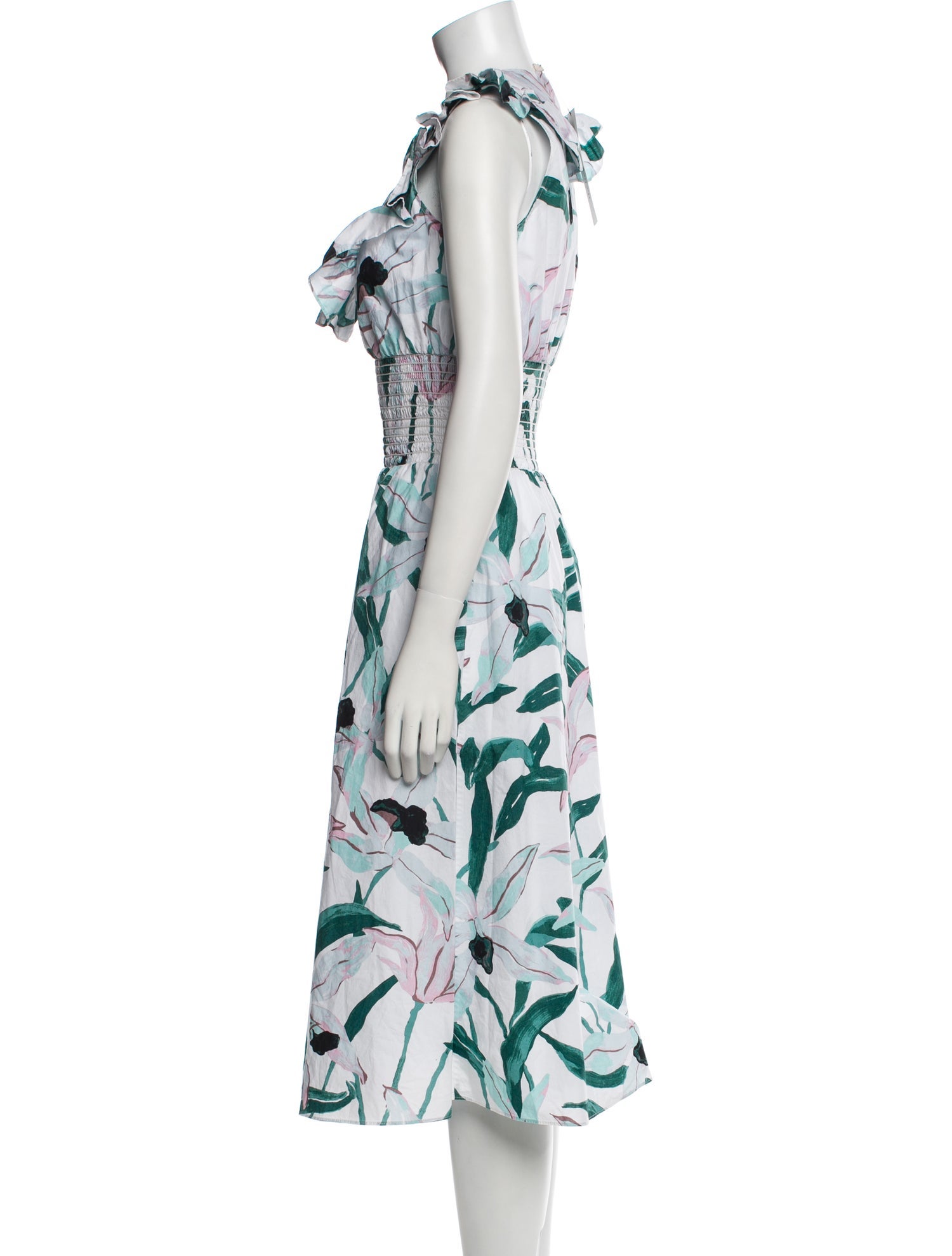 Tory Burch Printed Midi Length Dress