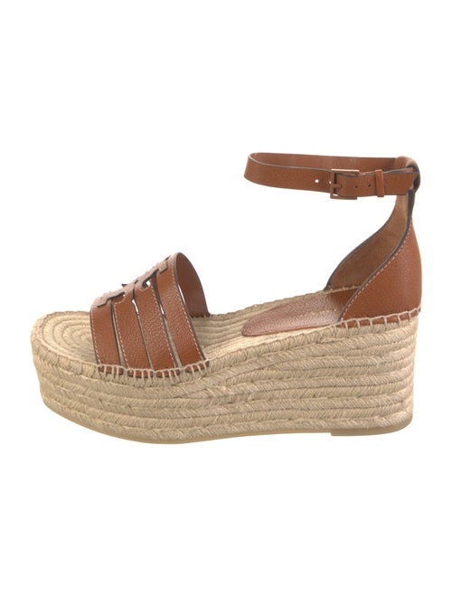 Tory Burch Leather Espadrilles