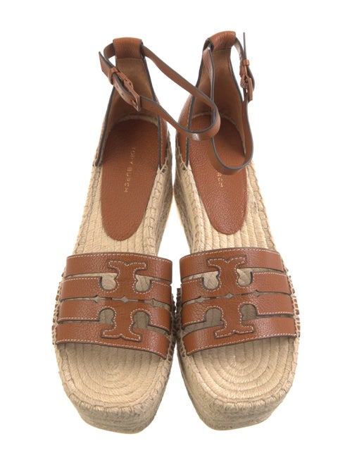 Tory Burch Leather Espadrilles