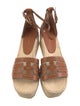 Tory Burch Leather Espadrilles