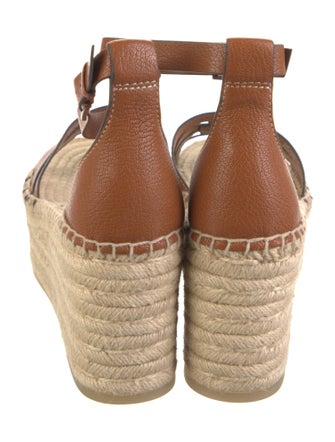 Tory Burch Leather Espadrilles