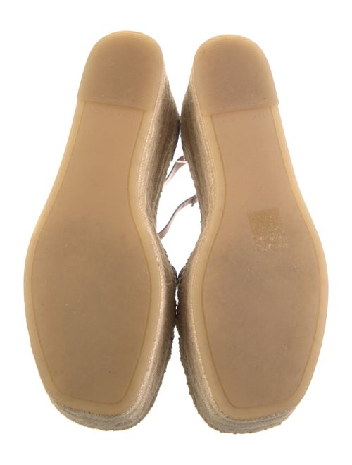 Tory Burch Leather Espadrilles