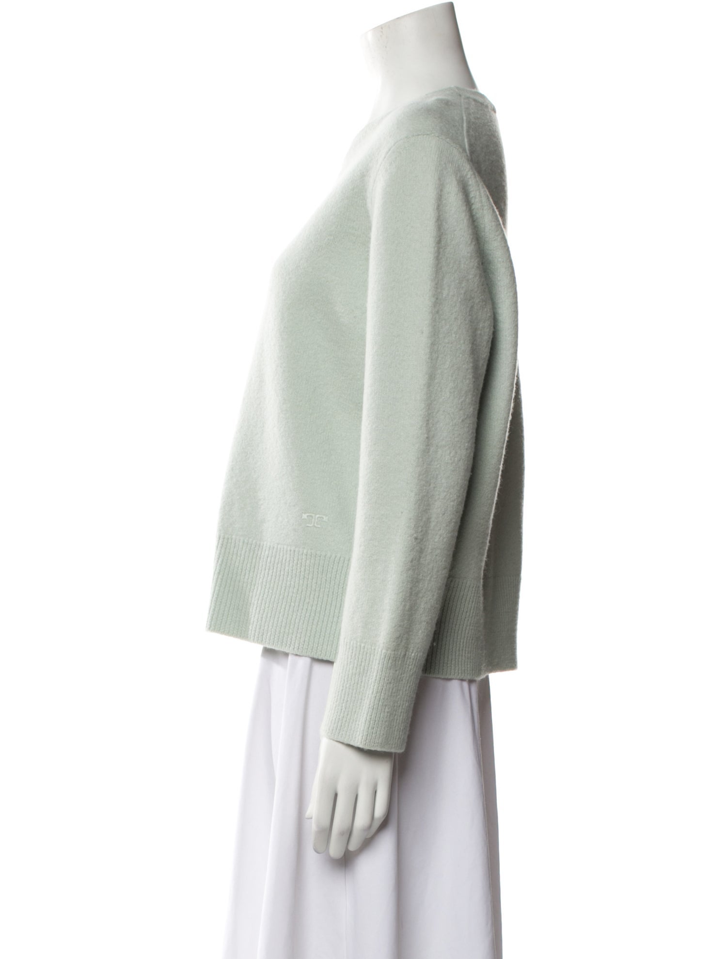 Tory Burch Merino Wool Scoop Neck Sweater w/ Tags