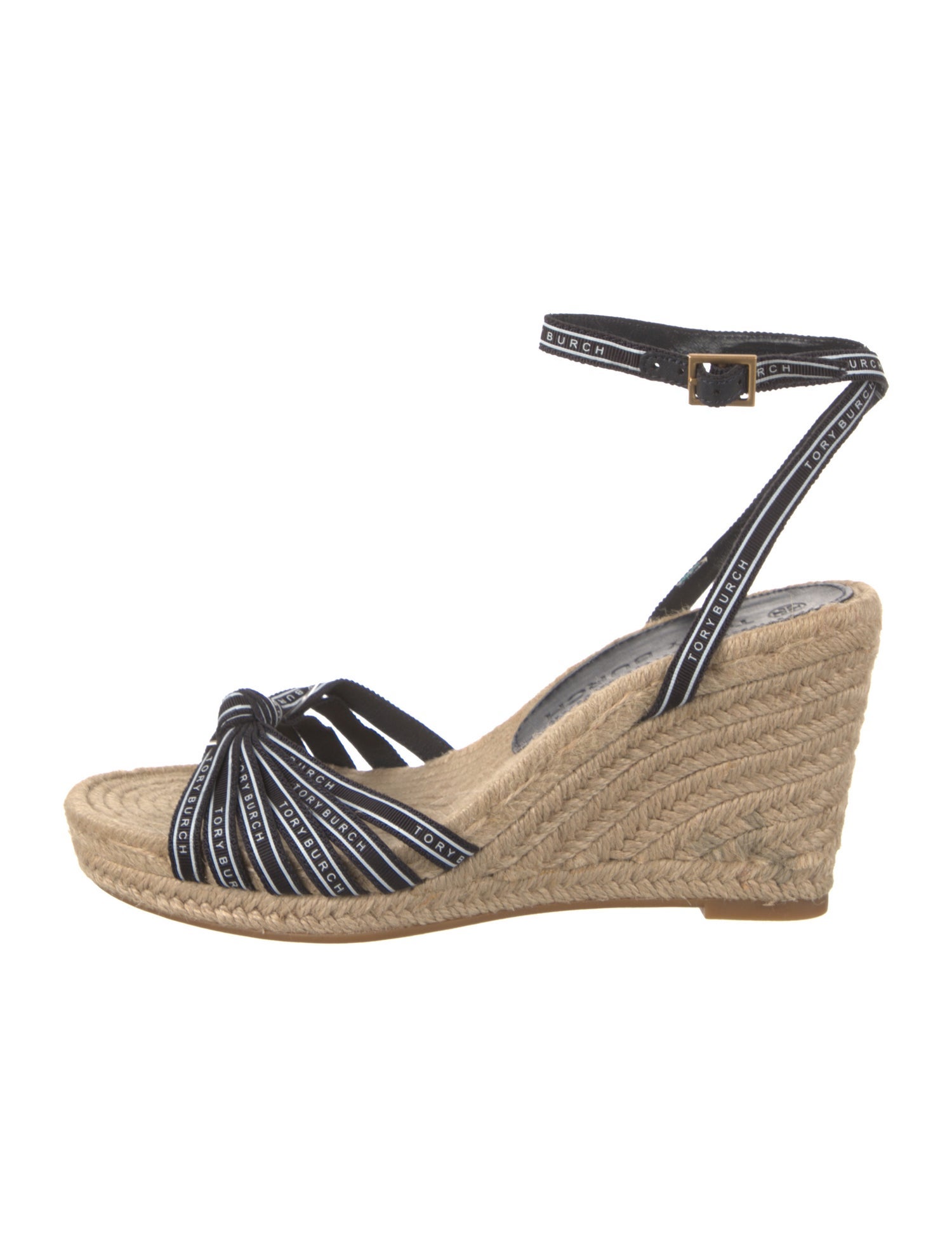 Tory Burch Jute Printed Espadrilles
