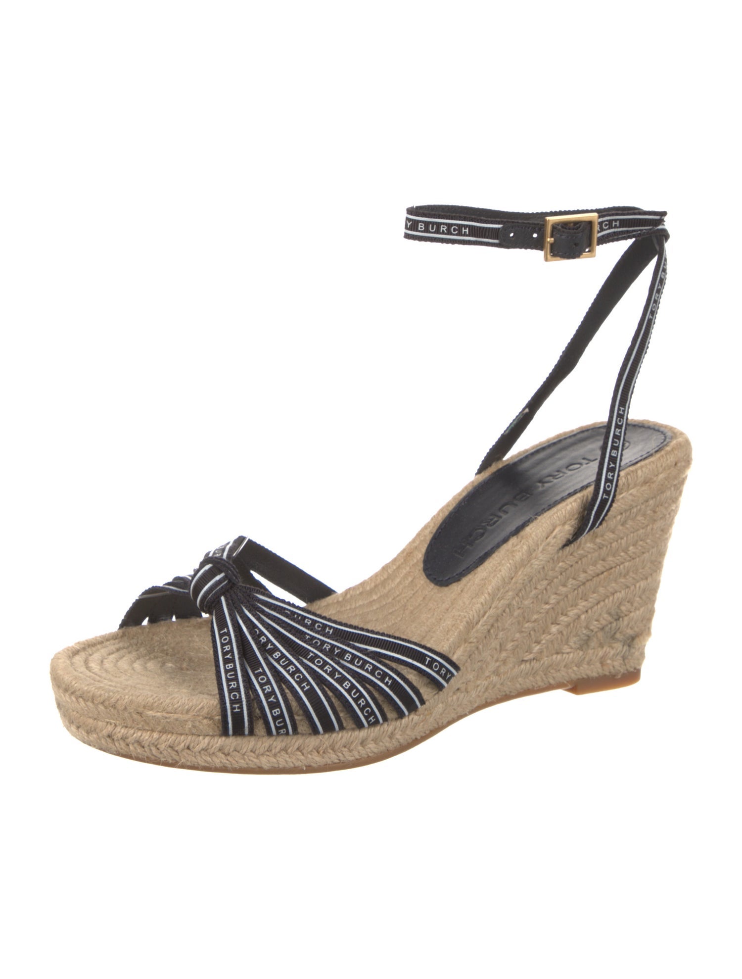 Tory Burch Jute Printed Espadrilles