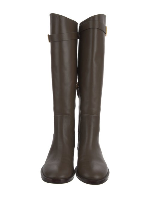 Tory Burch Leather Riding Boots