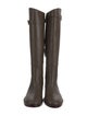 Tory Burch Leather Riding Boots