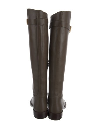 Tory Burch Leather Riding Boots