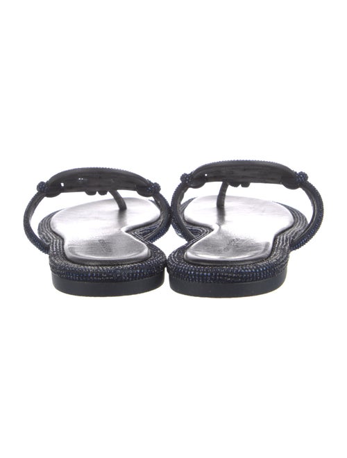 Tory Burch Crystal Crystal Embellishments Slides