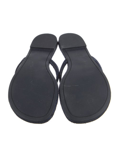 Tory Burch Crystal Crystal Embellishments Slides