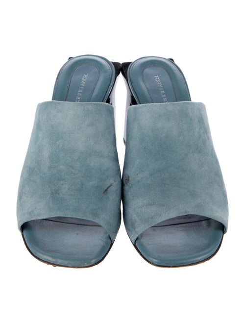 Tory Burch Suede Mules