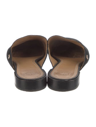 Tory Burch Suede Mules