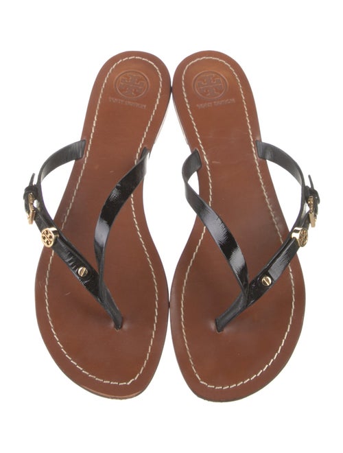 Tory Burch Leather Flip Flops
