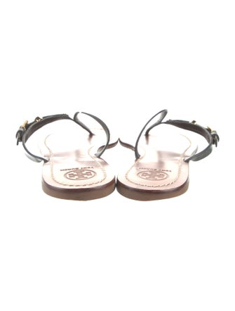 Tory Burch Leather Flip Flops