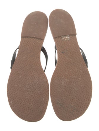 Tory Burch Leather Flip Flops