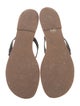 Tory Burch Leather Flip Flops
