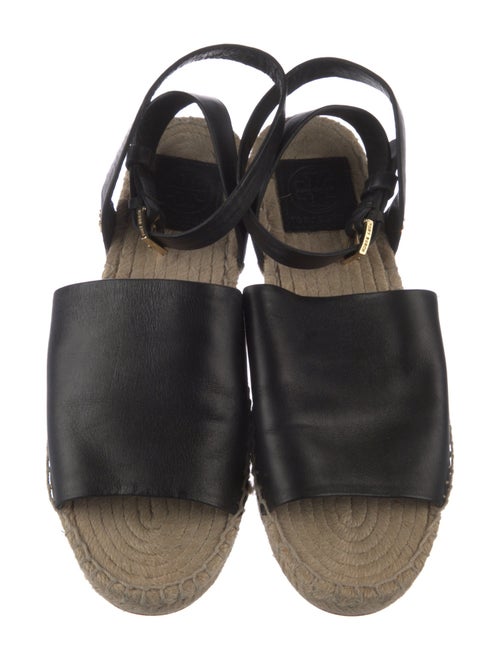 Tory Burch Leather Espadrilles
