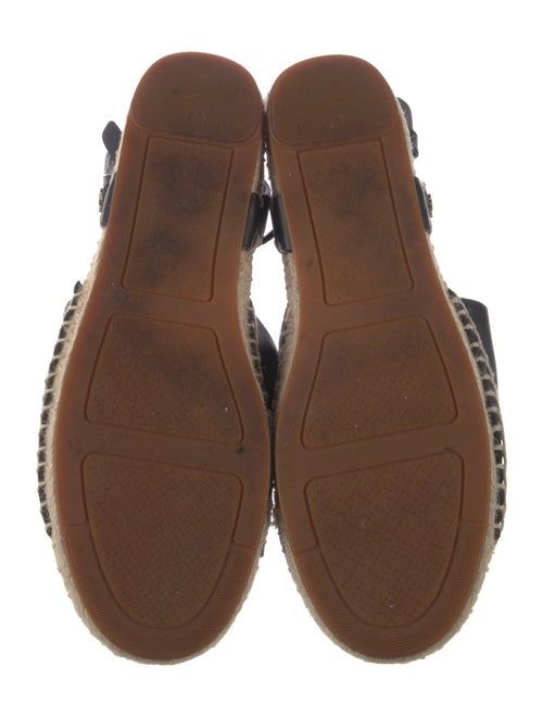 Tory Burch Leather Espadrilles