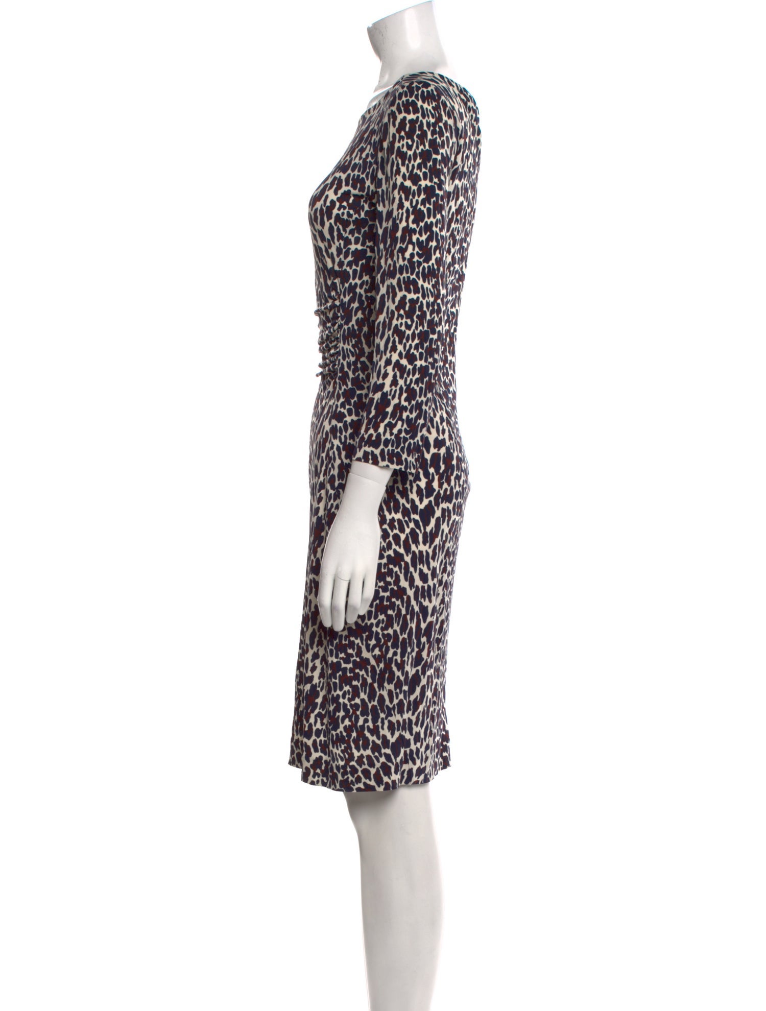 Tory Burch Animal Print Knee-Length Dress w/ Tags