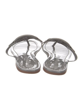 Tory Burch Patent Leather Slides