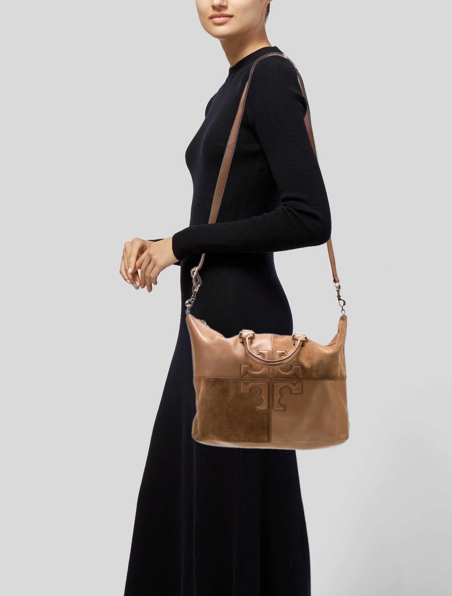 Tory Burch Leather Top Handle Bag