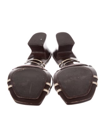 Tory Burch Leather Slides