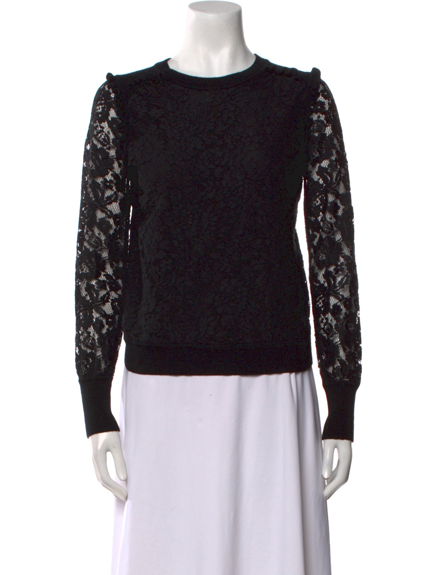 Tory Burch Nylon Crew Neck Sweatshirt