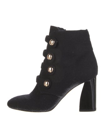 Tory Burch Wool Lace-Up Boots