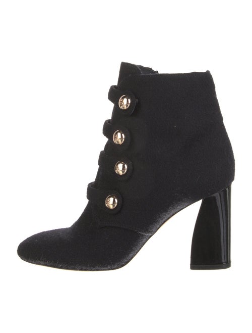 Tory Burch Wool Lace-Up Boots