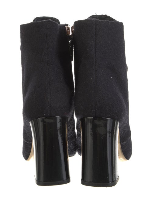 Tory Burch Wool Lace-Up Boots