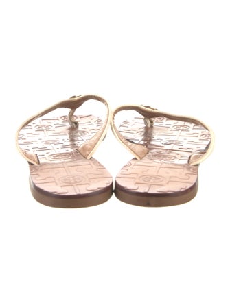 Tory Burch Leather Flip Flops